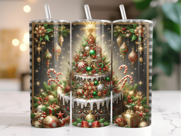 20 Oz Christmas Tree Cakes Tumbler Wrap Review