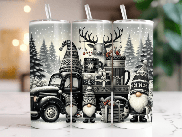 20 Oz Christmas Truck Gnome Tumbler Wrap Review