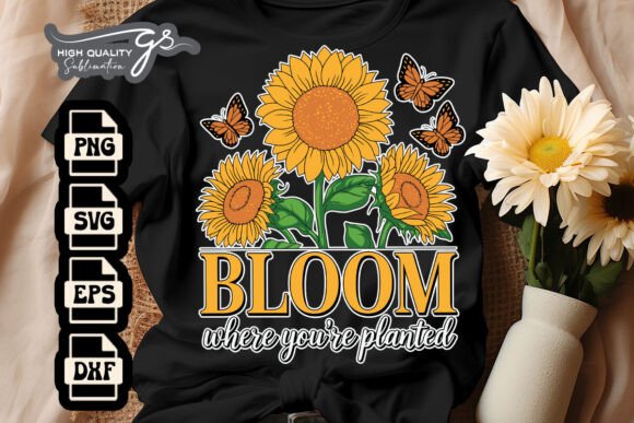 Bloom Where You're Planted Sunflower SVG Review