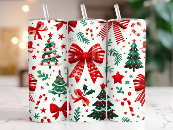 Christmas Tree Coquette Tumbler Wrap Png Review