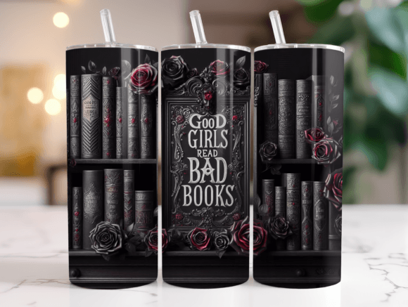 Good Girls Read Bad Books Gothic Tumbler Review