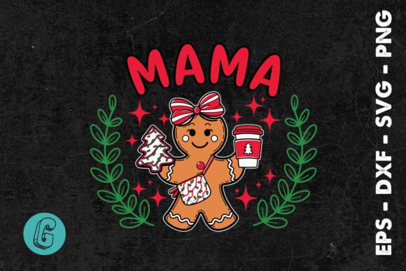 Mama Gingerbread Merry Xmas SVG Review