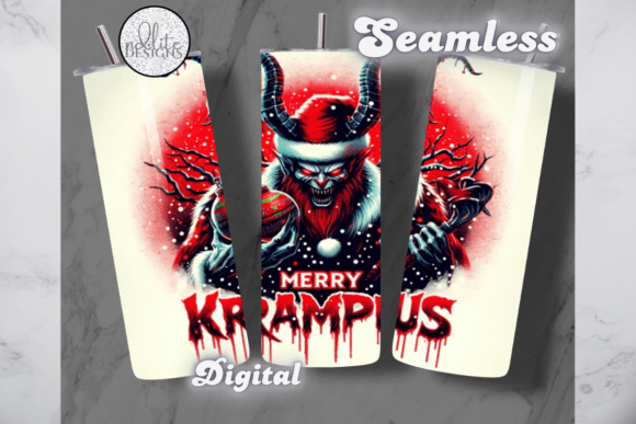 MERRY KRAMPUS TUMBLER WRAP Review