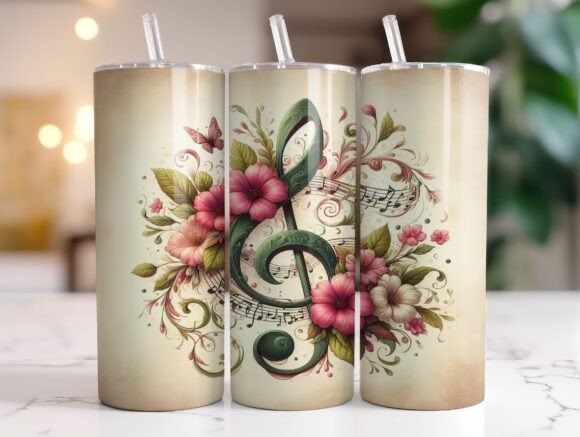 Music Notes Tumbler Wrap Design Review