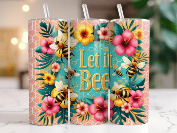 Positive Affirmations Let It Bee Tumbler Review