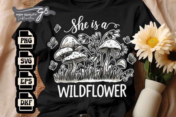 She is a Wildflower Embroidery Design Review