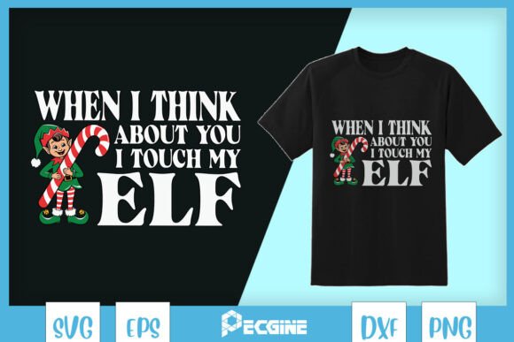 When I Think About You Funny Xmas SVG Review