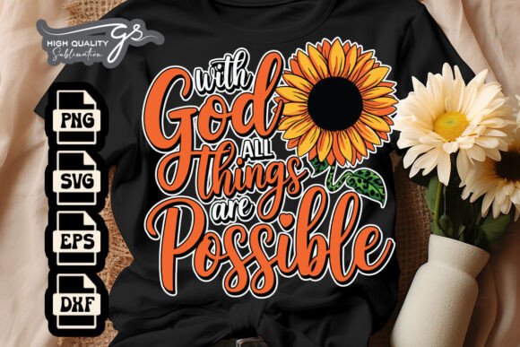 With God All Things Are Possible SVG Review